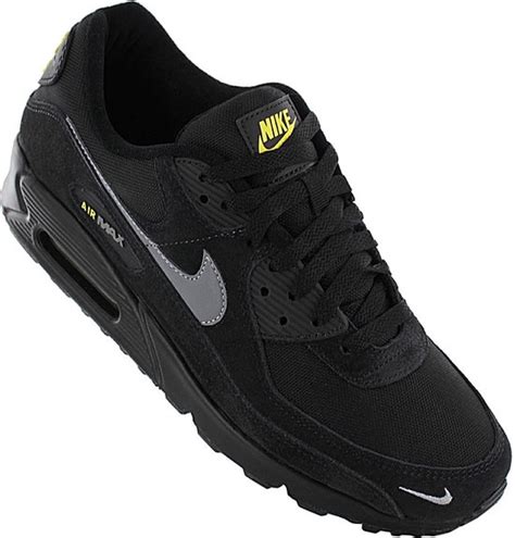 nike zwart met geel|zwarte sneaker heren.